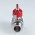 Кран шаровой СТАНДАРТ, никель, рукоятка бабочка 1/2", вн.-нар. PN40 (ГОСТ) VALTEC VT.123.N.04 - картинка 6