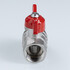 Кран шаровой СТАНДАРТ, никель, рукоятка бабочка 1/2", вн.-нар. PN40 (ГОСТ) VALTEC VT.123.N.04 - картинка 4