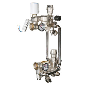 Насосно-смесительный узел для теплого пола VT.COMBI.S, 180 мм (C), VT.COMBI.S.180C - картинка 1