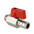 Кран дренажный со штуцером 1/4", VT.435.N.02 - картинка 1
