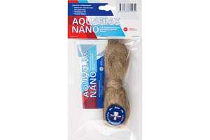 Уплотнительная паста 80 грамм, тюбик + 20 грамм лён Aquaflax Nano - картинка 1